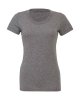 Triblend Crew Neck T-Shirt Kleur Grey Triblend