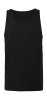 Unisex Jersey Tank Kleur Black