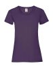 Ladies Valueweight T Kleur Purple