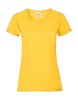 Ladies Valueweight T Kleur Sunflower