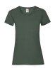 Ladies Valueweight T Kleur Bottle Green