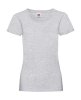 Ladies Valueweight T Kleur Heather Grey