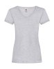 Ladies Valueweight V-Neck T Kleur Heather Grey