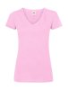 Ladies Valueweight V-Neck T Kleur Light Pink