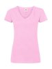 Ladies Valueweight V-Neck T Kleur Light Pink