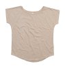 Women's Loose Fit T Kleur Natural Melange