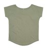 Women's Loose Fit T Kleur Soft Olive