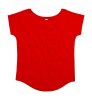 Women's Loose Fit T Kleur Tomato