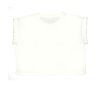 Women's Organic Crop Top T Kleur White