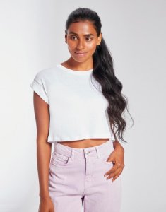 163.48 Women's Organic Crop Top T