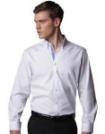 Contrast Premium Oxford Button Down Shirt LS