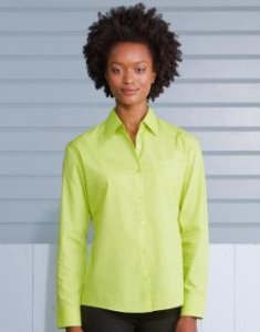 Long Sleeve Poplin Blouse