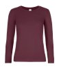 #E190 LSL women Kleur Burgundy