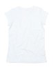 Women's Organic Roll Sleeve T Kleur White