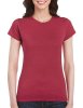 Softstyle Ladies T-Shirt Kleur Antique Cherry Red