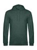 Hoodie French Terry Kleur Heather Dark Green