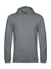 Hoodie French Terry Kleur Heather Mid Grey