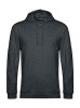 Hoodie French Terry Kleur Heather Asphalt