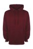 Tagless Hoodie Kleur Burgundy