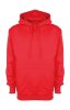 Tagless Hoodie Kleur Fire Red