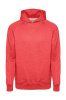 Tagless Media Hoodie Kleur Heather Fire Red