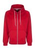 Team Zip Hoodie Kleur Fire Red