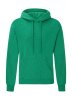 Classic Hooded Sweat Kleur Heather Green