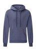 Classic Hooded Sweat Kleur Heather Navy