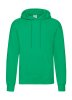 Classic Hooded Sweat Kleur Kelly Green