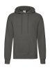 Classic Hooded Sweat Kleur Light Graphite