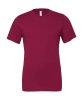 Unisex Jersey Short Sleeve Tee Kleur Maroon