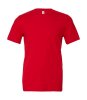 Unisex Jersey Short Sleeve Tee Kleur Red