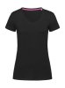 Claire V-Neck Kleur Black Opal