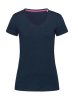 Claire V-Neck Kleur Marina Blue