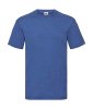 Valueweight T-Shirt Kleur Retro Heather Royal