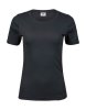 Ladies Interlock T-Shirt Kleur Dark Grey