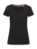 Megan V-Neck Kleur Black Opal