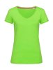 Megan V-Neck Kleur Green Flash