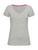 Megan V-Neck Kleur Grey Heather