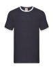 Ringer Tee Kleur Navy-White