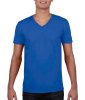 Gildan Mens Softstyl  V-Neck T-Shirt Kleur Royal