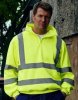 Hi Vis 14 Zip Sweat Shirt