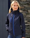 Ladies TX Performance Hooded Softshell Jacket